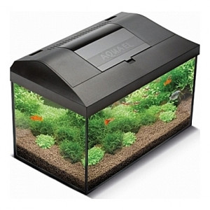 Aquarium AQUAEL LEDDY 75 (Noir) - 105L