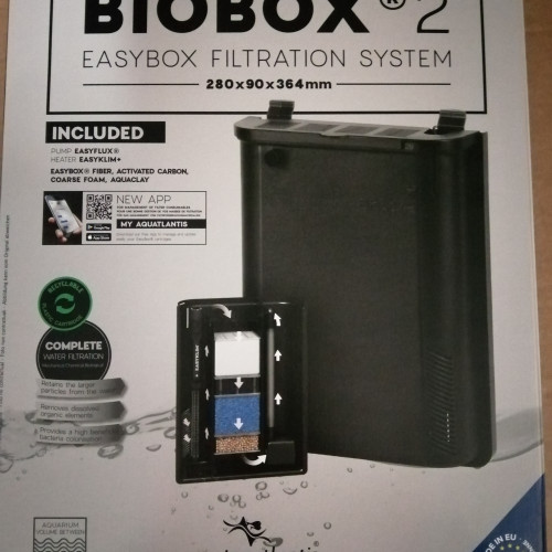 AQUATLANTIS - BioBox 2 - Filtre interne pour aquarium 250 litres