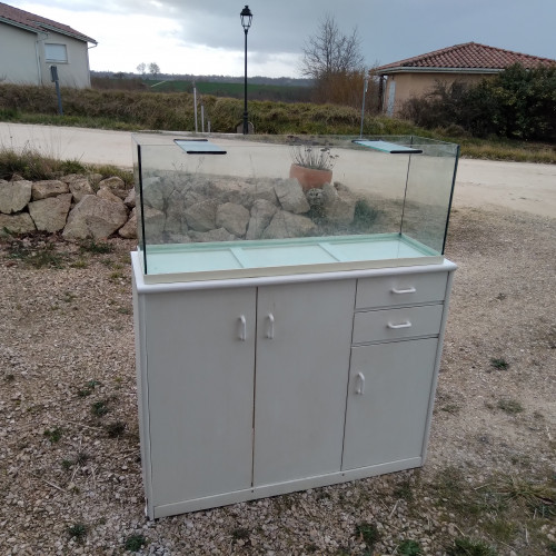 Aqua 120l équipé + meuble