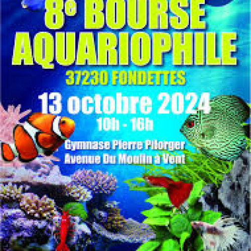 bourse aquariophilie de fondettes