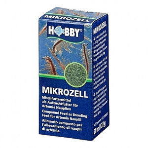 Aliment en poudre pour nauplies d’artémias HOBBY MIKROSel - 20ml