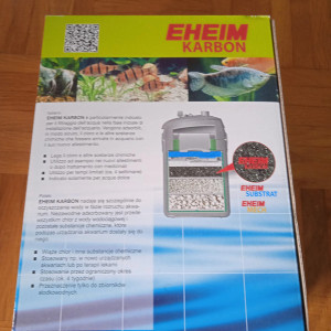 Charbon de filtration aquarium pompe Eheim 450 g pour 2 L