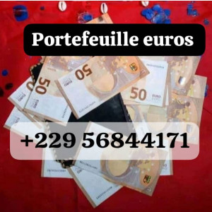 Le vrai portefeuille magique en euro, +229 56 84 41 71