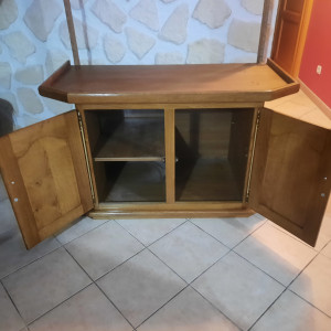 Vend bas de meuble aquarium 600l