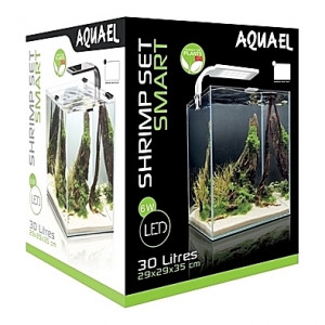Aquarium AQUAEL SHRIMPSET (Blanc) - 30L