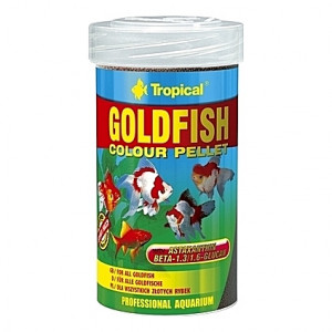 Granulés flottants ravive couleurs pour poissons rouges GOLDFISH Colour PELLET 100ml
