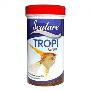 Granulés nourriture saine et équilibrée pour poissons tropicaux TROPI GRAN SCALARE 100ml